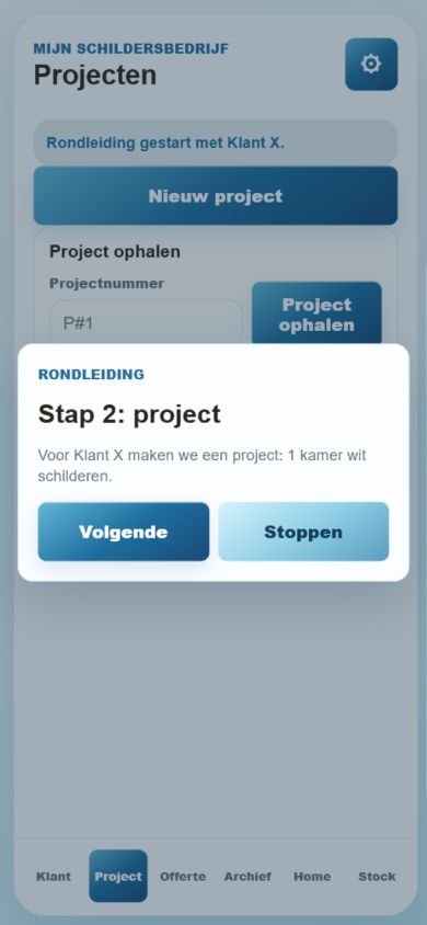 Painter Mate project flow